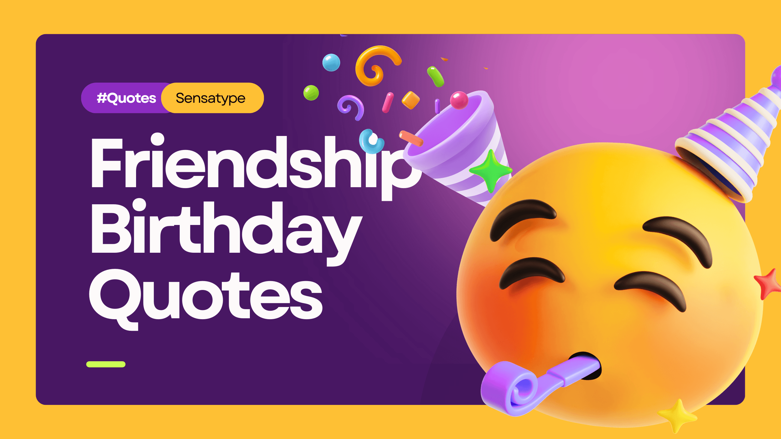 Friendship Birthday Quotes (Funny)