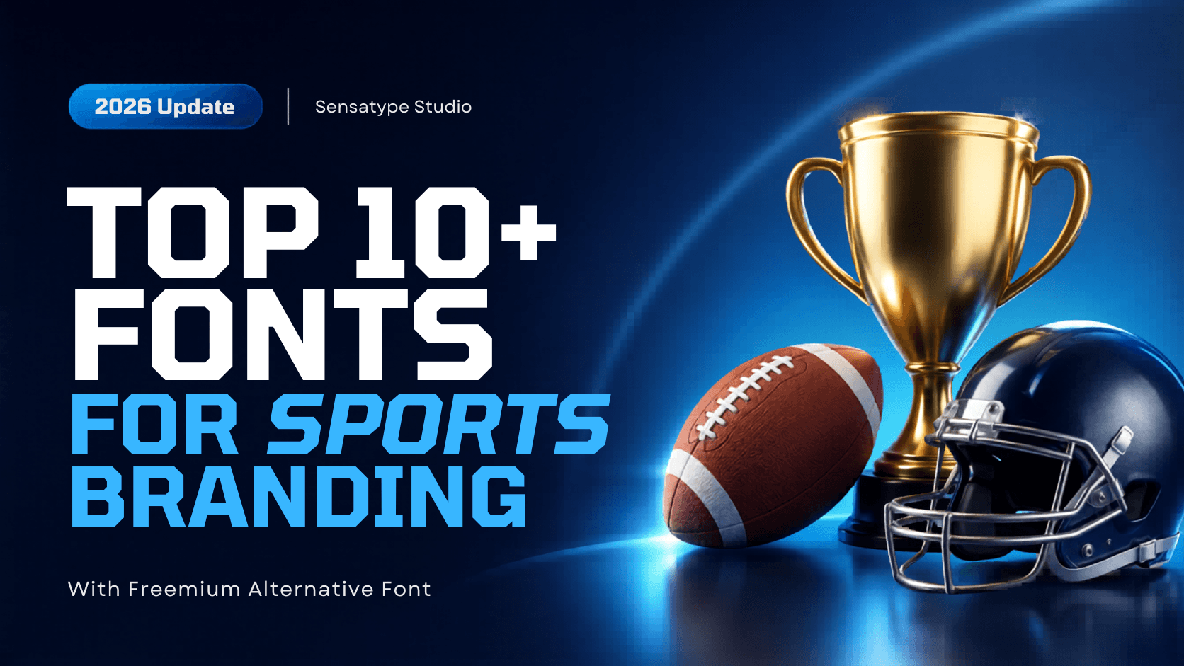 Top 10+ Best Fonts for Sports Branding