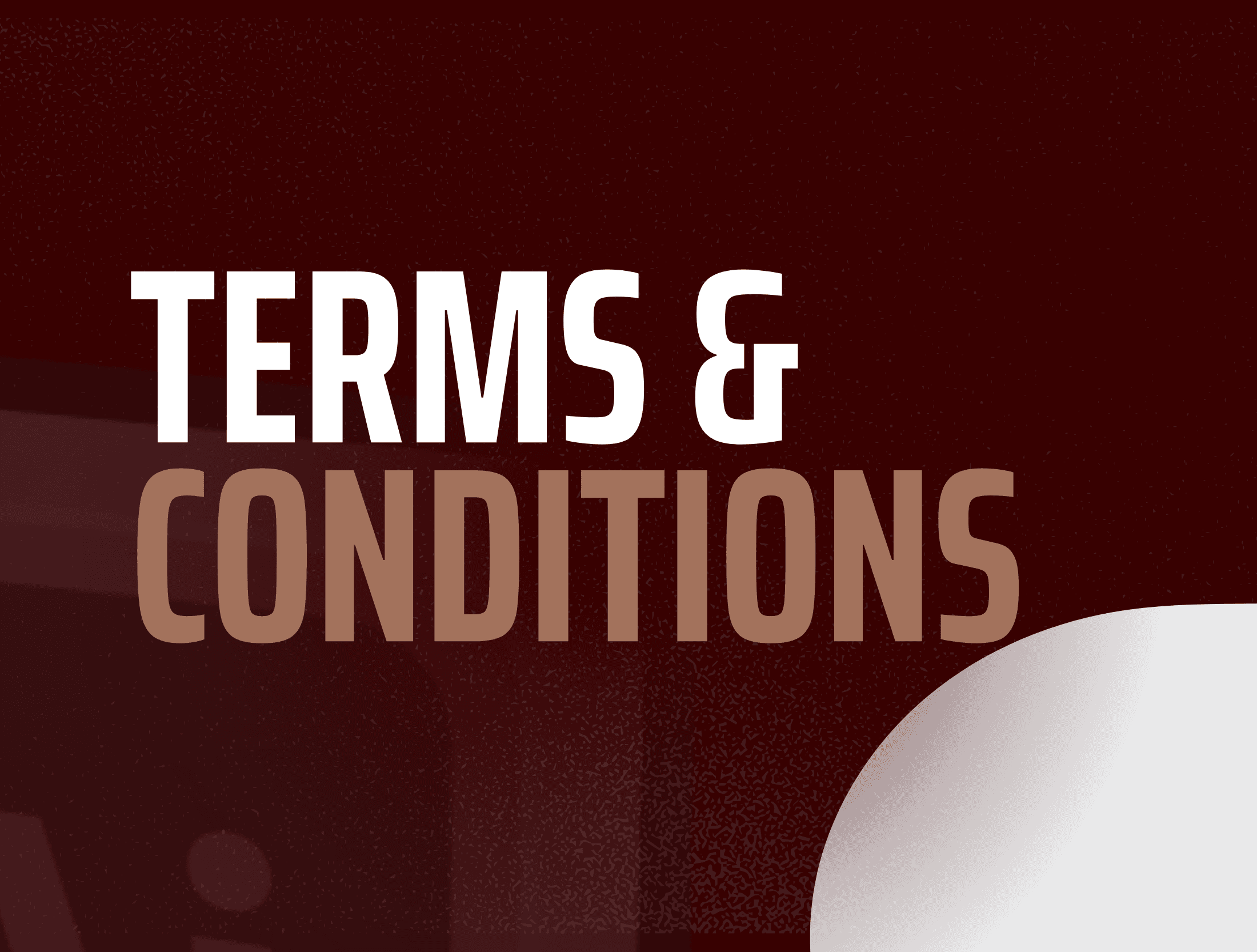 Terms & Condition