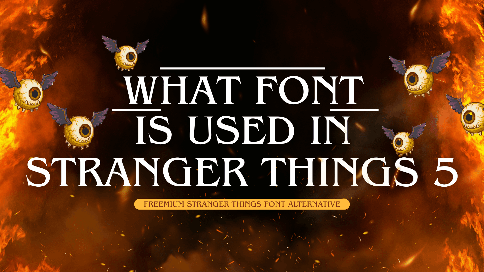 What Font Is Used in Stranger Things 5?