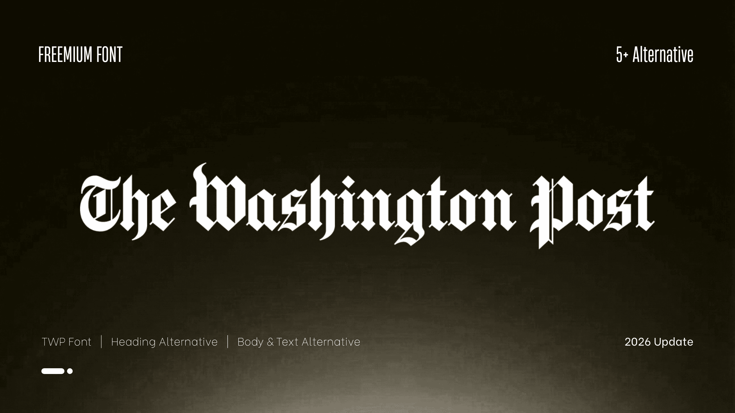 What Font Does The Washington Post Use in 2026? Logo, Headlines & Typography