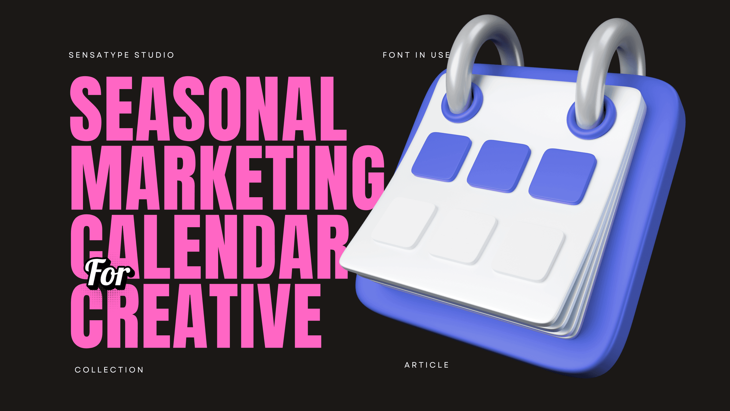 2026 Seasonal Marketing Calendar for Designers