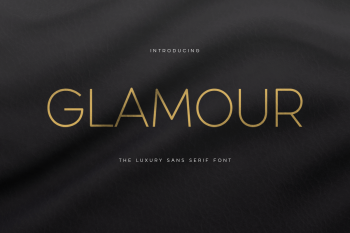 Glamour The Luxury Sans Serif Font