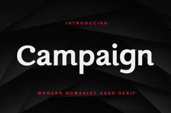Campaign Modern Human Sans Serif Font